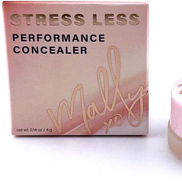 Mally Stress* Less Performance Full Coverage Concealer~Medium 0.14 oz/4g NIB - Picture 6 of 10